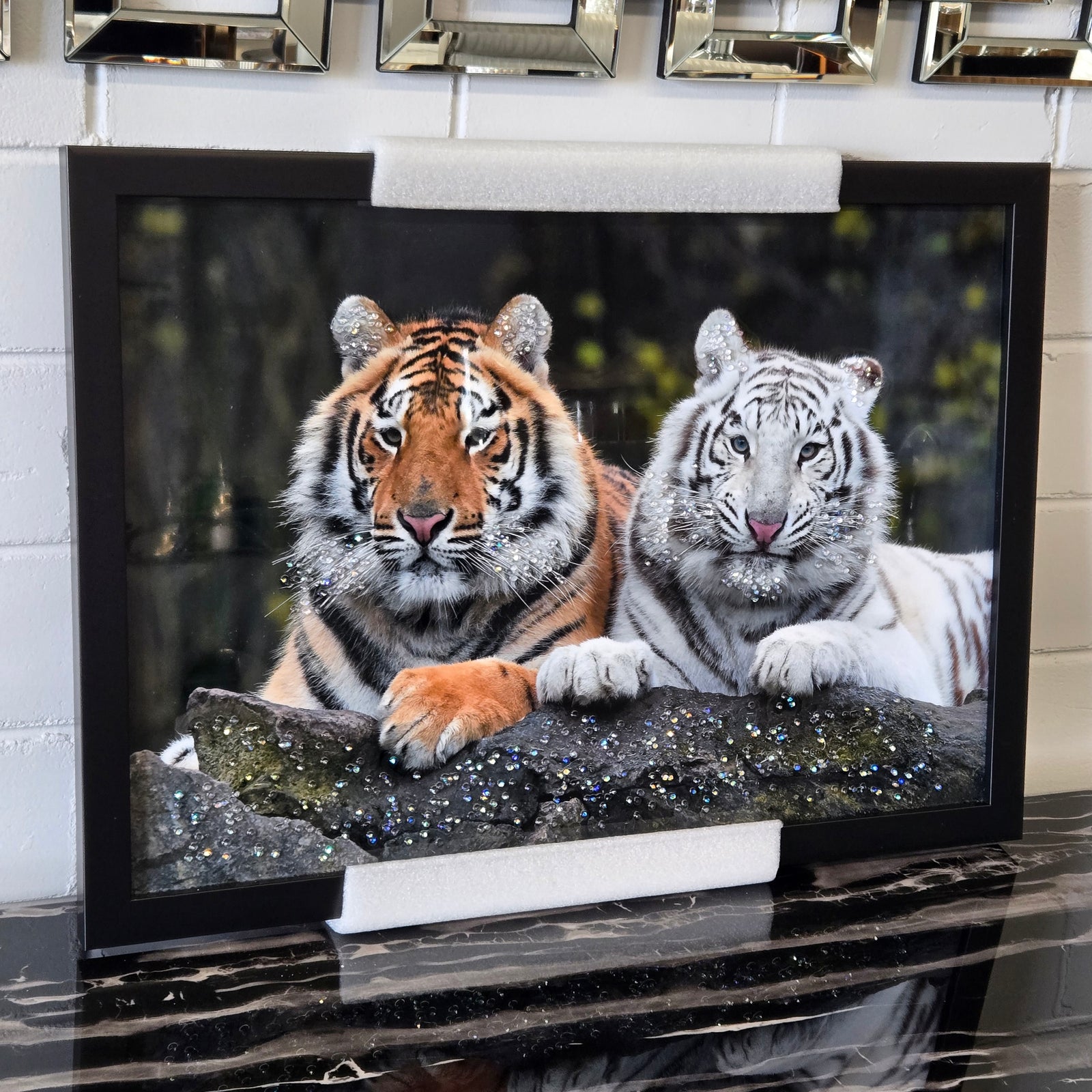 Tigers Decorative Wall Painting