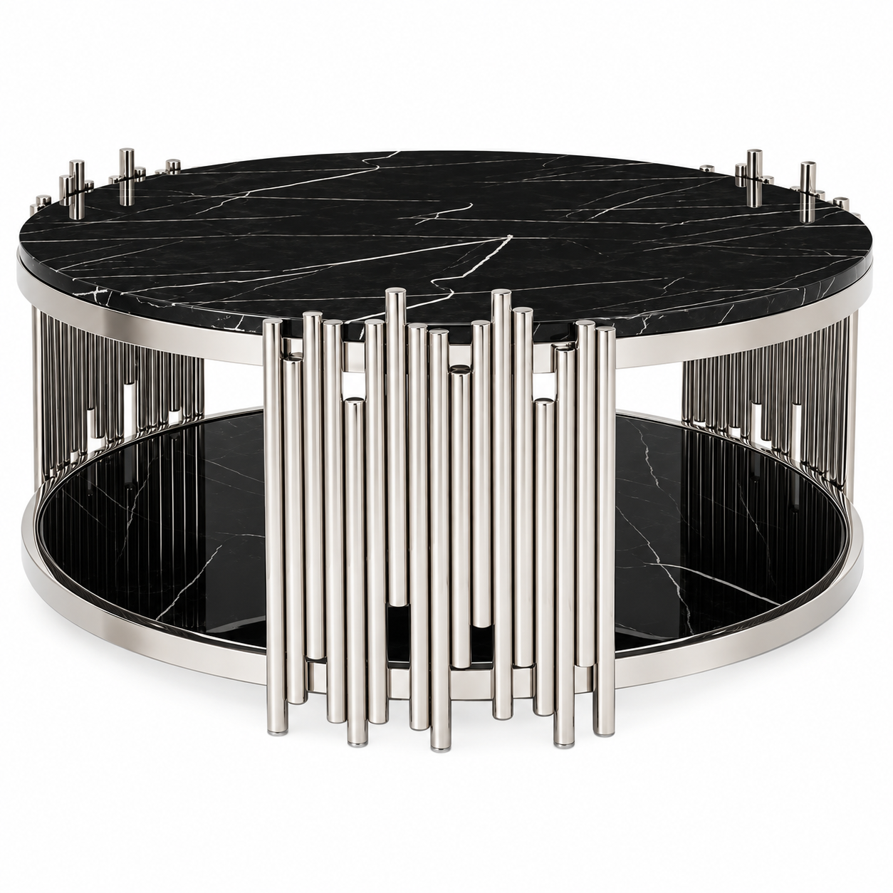 Elegant Modern Marble Coffee table (Circle)