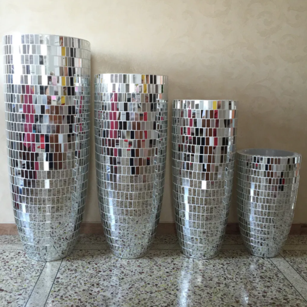 Silver Big Decoration Vase