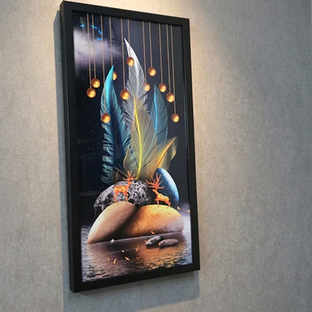 Celestial Harmony - Decorative Wall Painting
