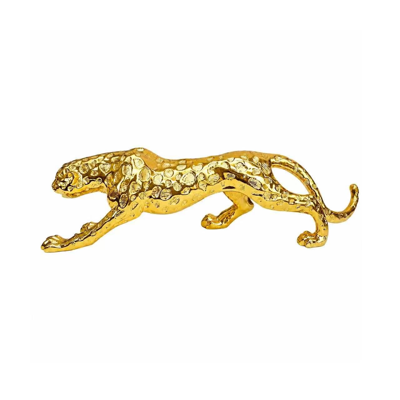 Large Decorative Leopard (Gold)