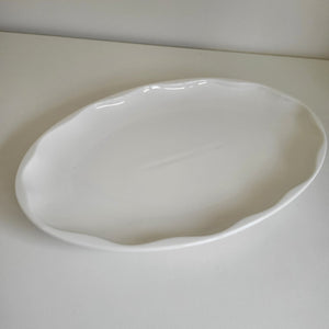 White Ceramic Dinner Plates