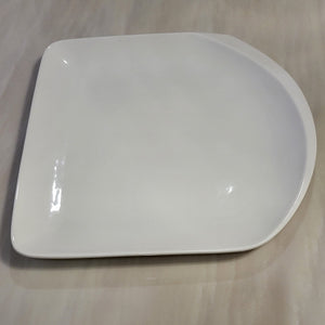 Classic White Ceramic Dinner Plates Dishes