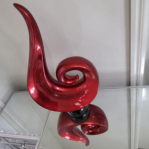 Classy Red Ceramic Sculpture