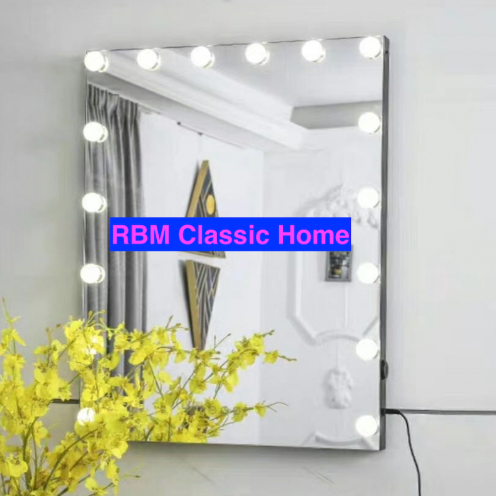 Elegant Hollywood Dressing Mirror