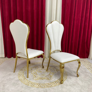 Classy Marble Dining Table With Black Velvet Classy GG Style Dining Room Chairs in Gold Stainless Steel Frame