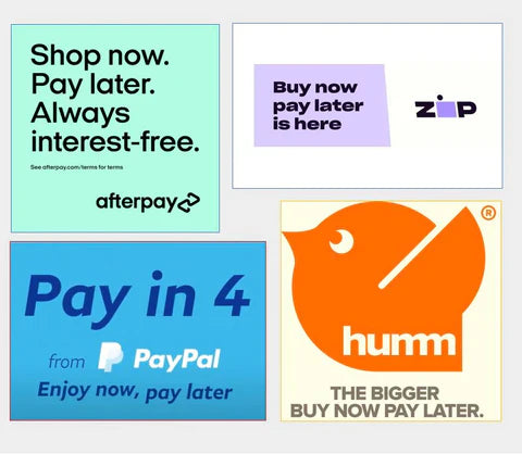 Buy Now Pay Later available