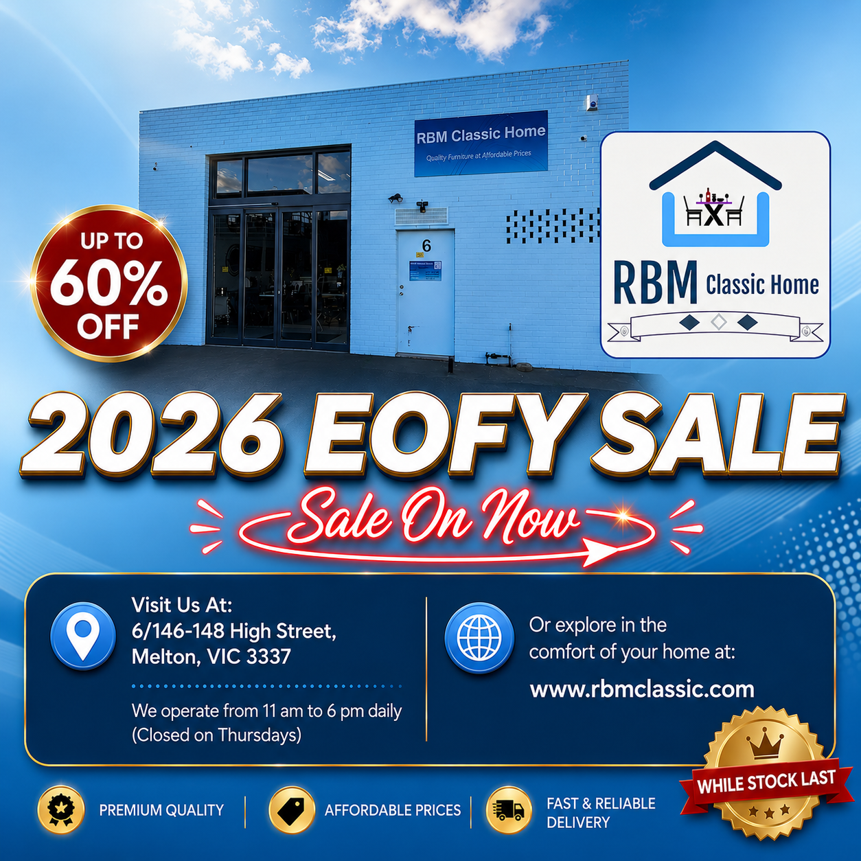 2026 EOFY Sale