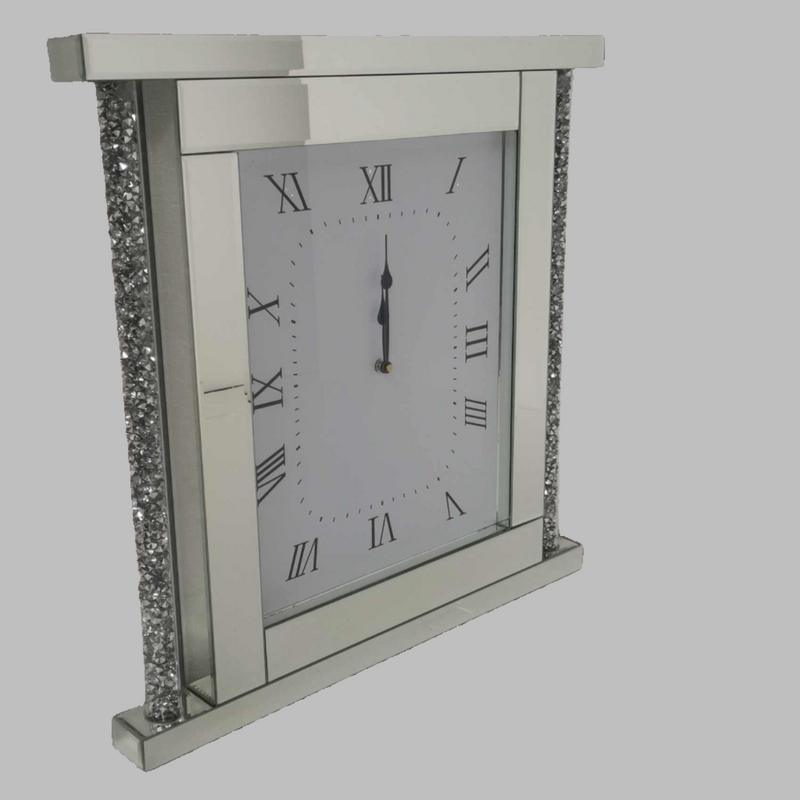 Classic Mirrored Square Wall Clock | Wall Clock | RBM Classic Home