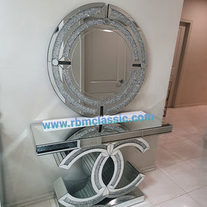 Avril Console Table and Mirror (RBM 1)