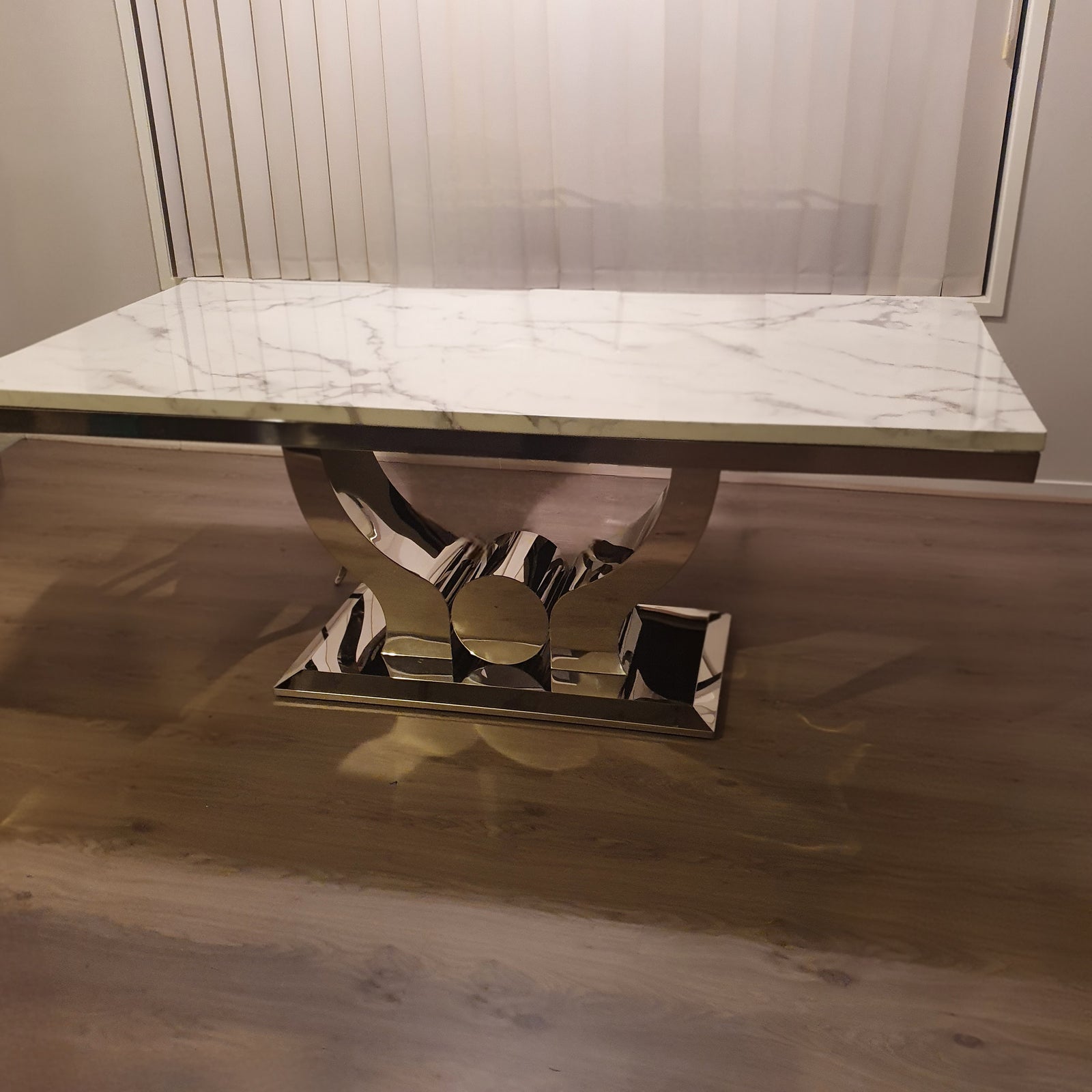 L180cm U-Shaped Marble Dining Table only