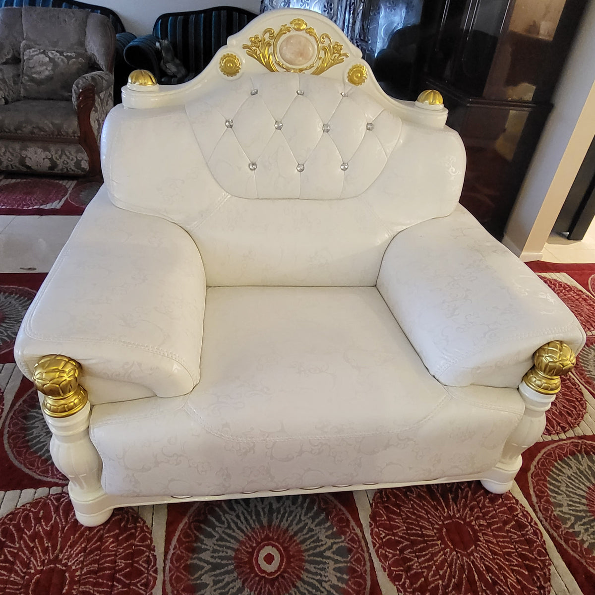 Avril Light Cream Sofa set (RBM 2)