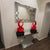 Red Decoration Ceramic Sculptures