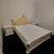 Traditional Cream Leather Bed Set/suite includes a Bed, Mattress, Two Side Tables, a Dressing Table and a Stool in Classy Modern MDF Material.