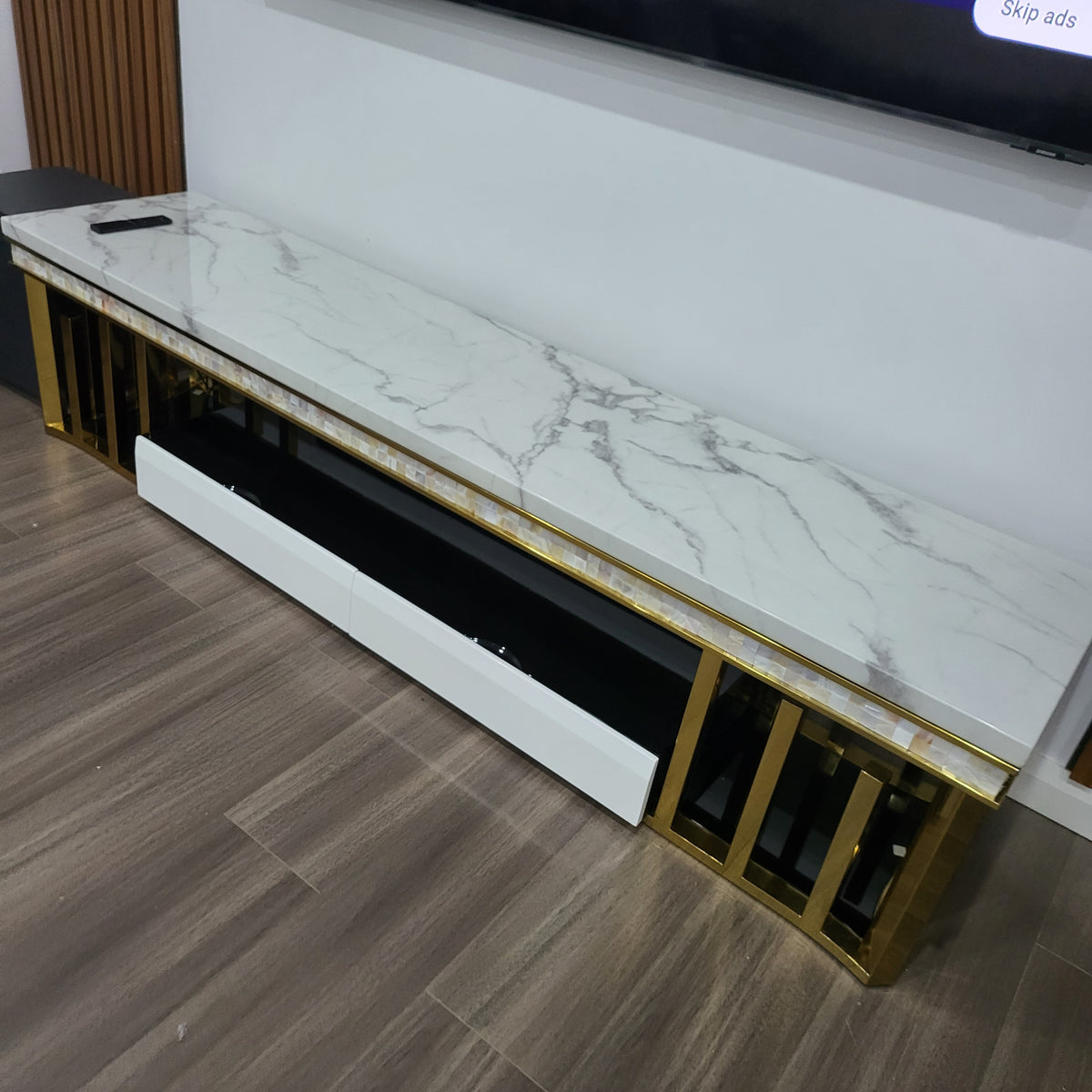 Elegant Marble top TV Unit/Stand - RBM 1