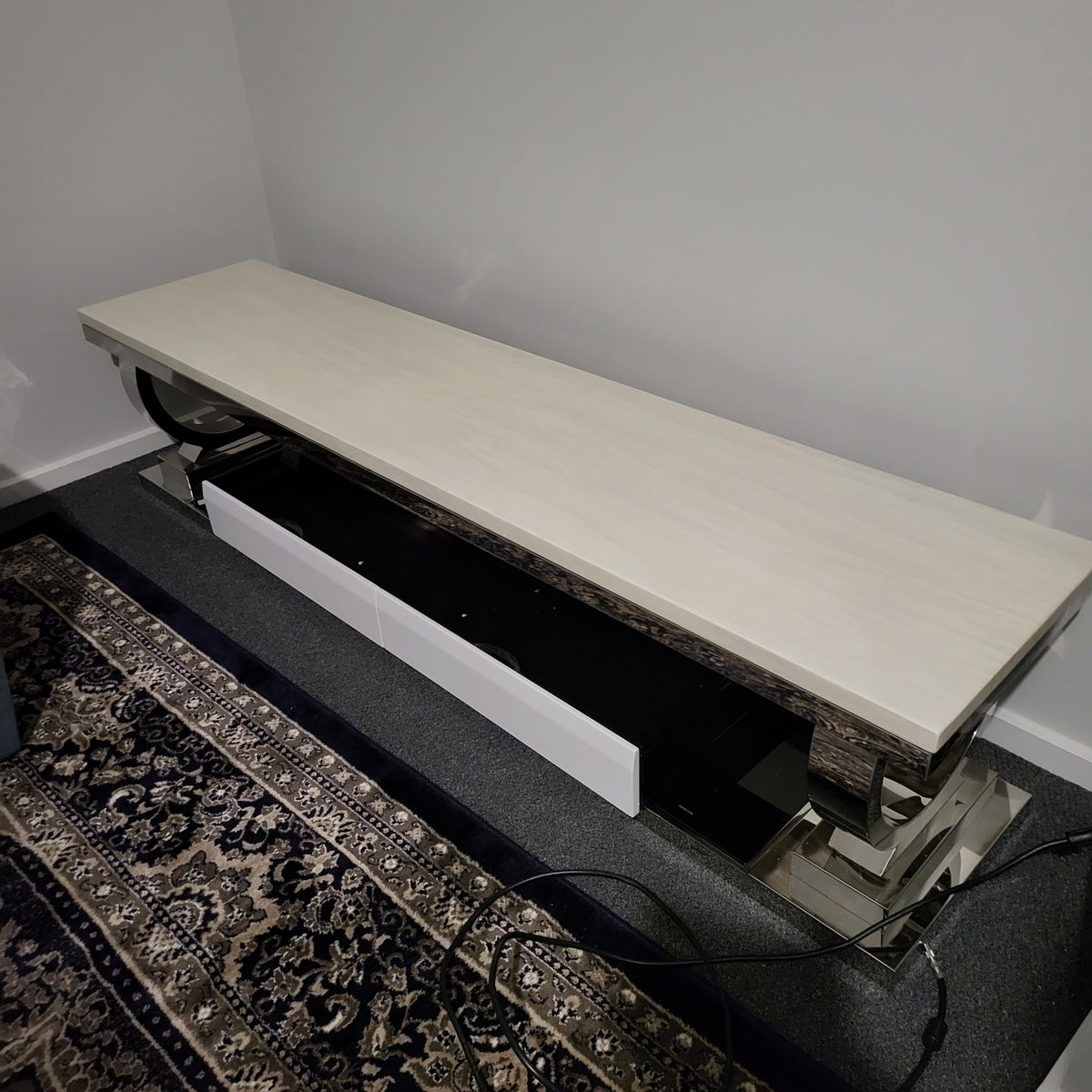 L160cm Classic Marble top TV Stand