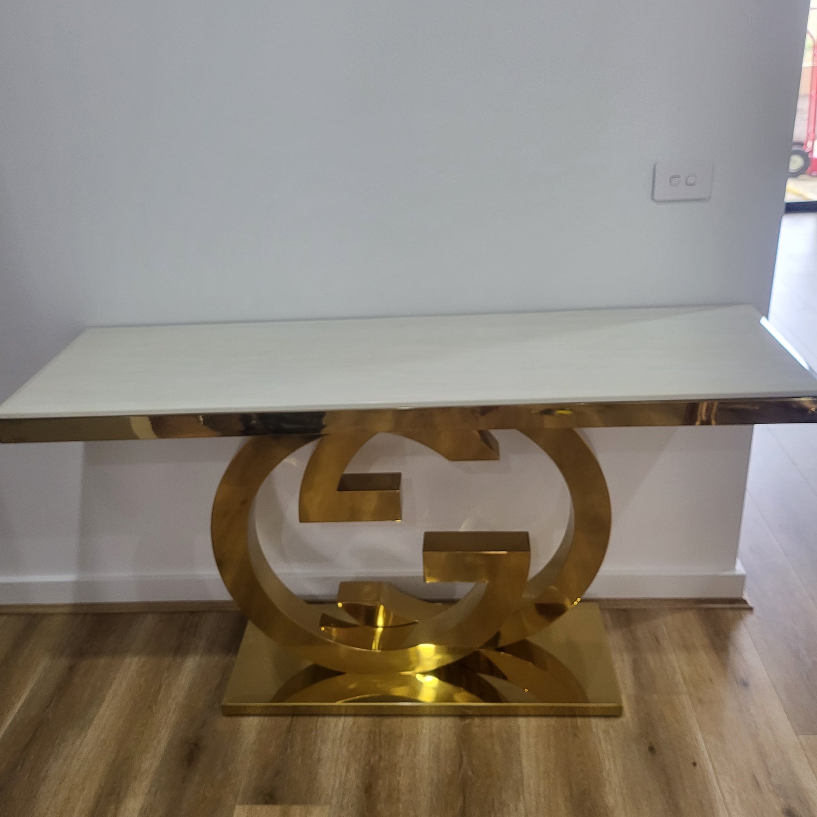 Adrian Style Marble Console Table