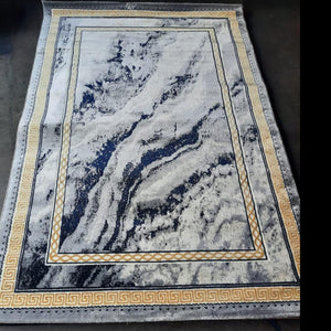 Comfortable Rugs Handmade in Turkey. Discover Luxury and Stylish Designs at Affordable Prices in Cream and Blue Colours