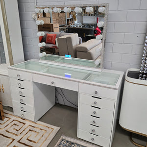 Exclusive Dressing Table and Hollywood Mirror