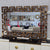 Elegant Mirrored Hallway Console Wall Mirror in Rose Gold / Brown