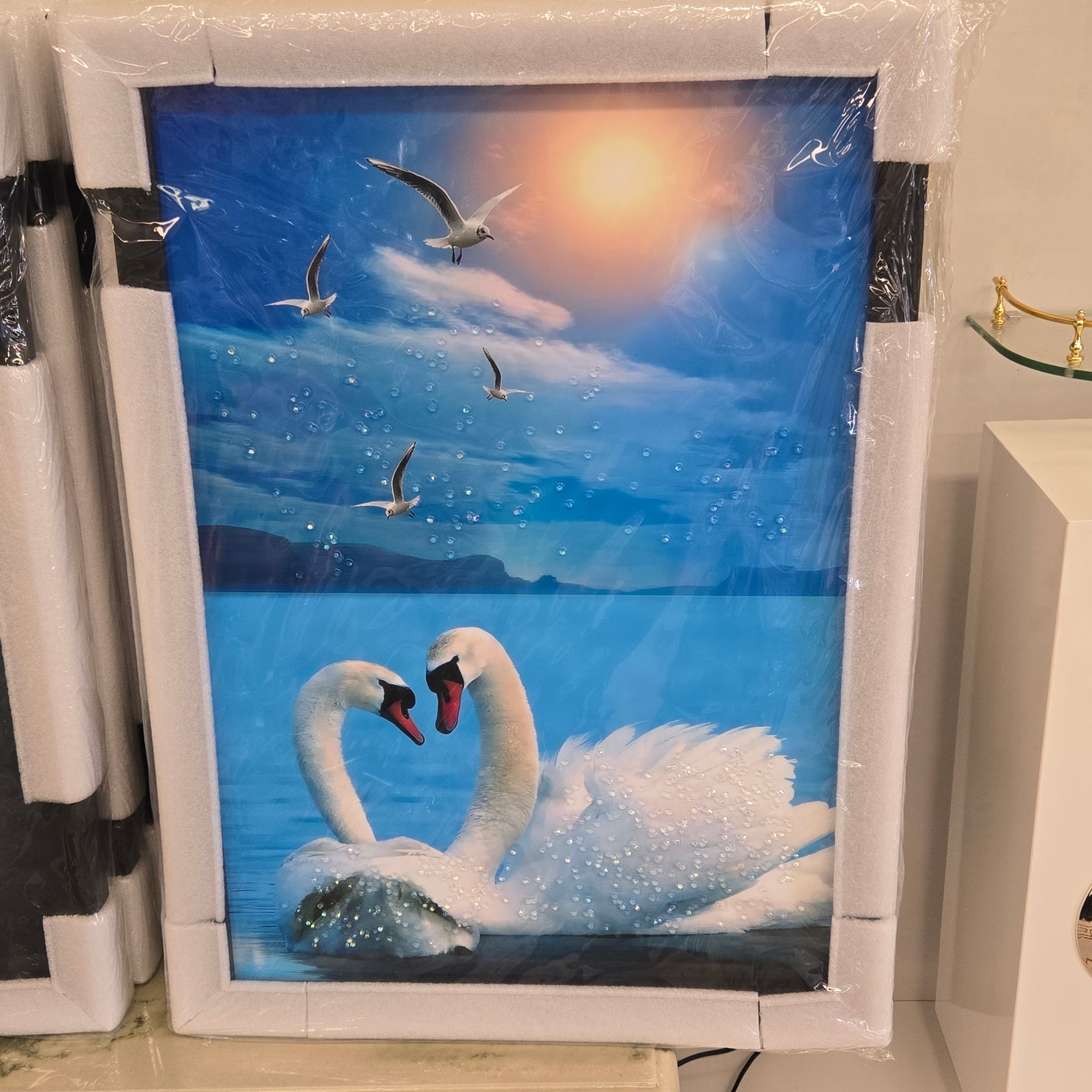 Decorative Wall Art - Swans