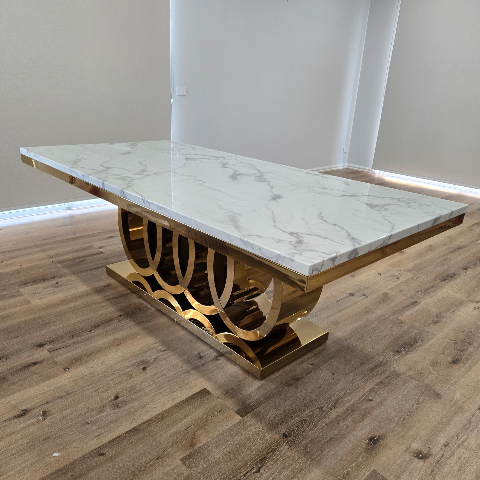 Circles (L220cm) Marble Dining Table only