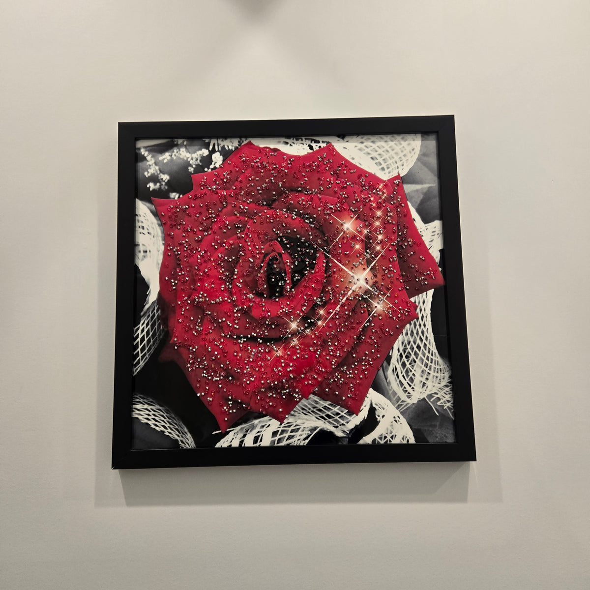 Modern Decorative Wall Art - Rose