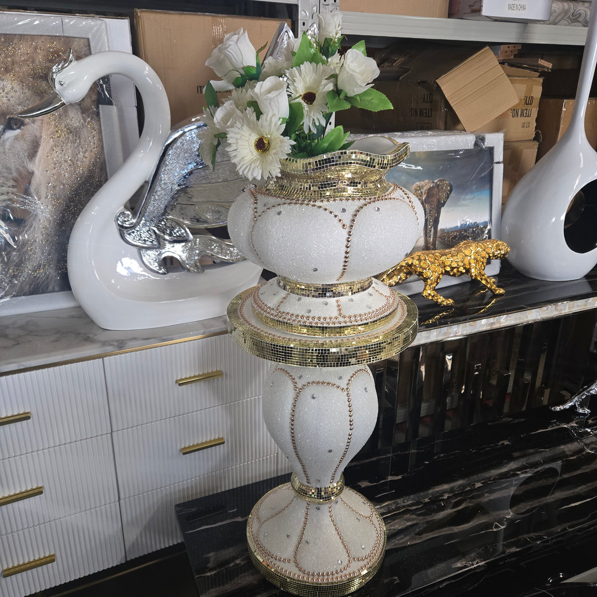 2-Piece Decorative Resin - iVase