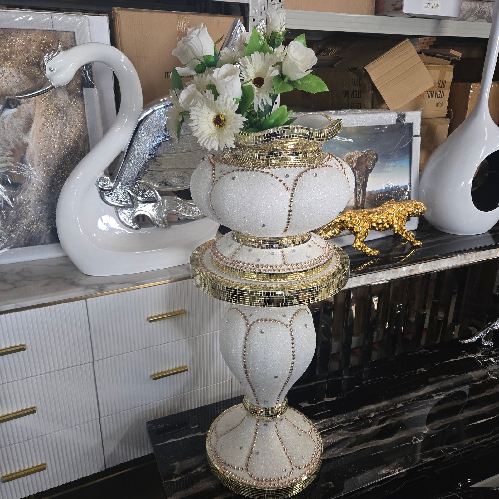 2-Piece Decorative Resin - iVase