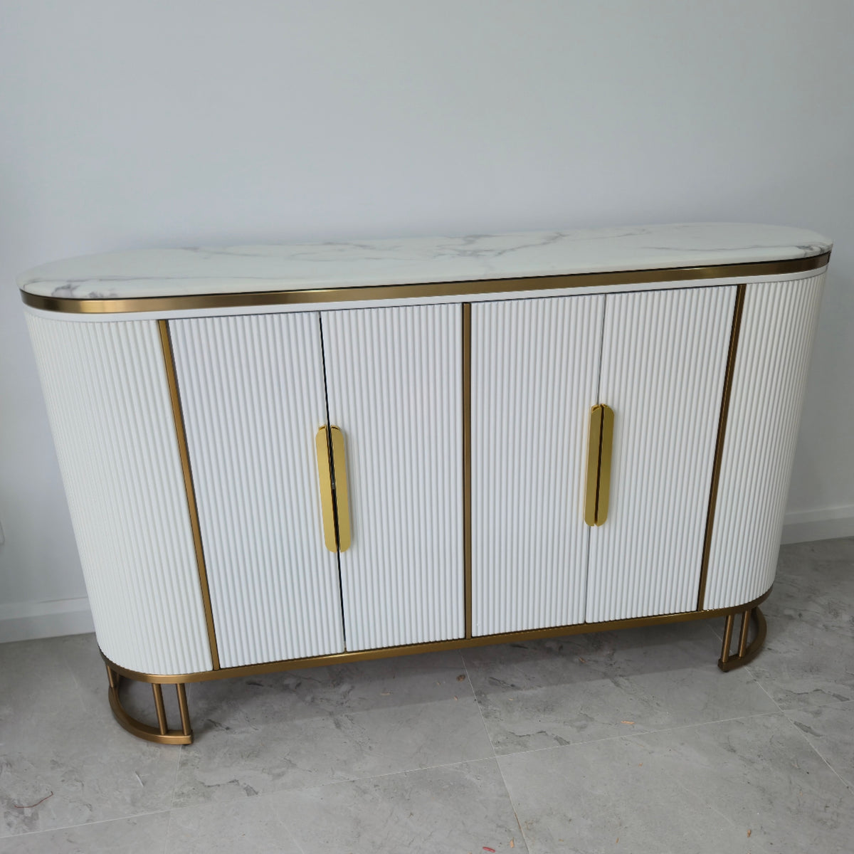 Avie Dining Buffet Cabinet - White (RBM 2)