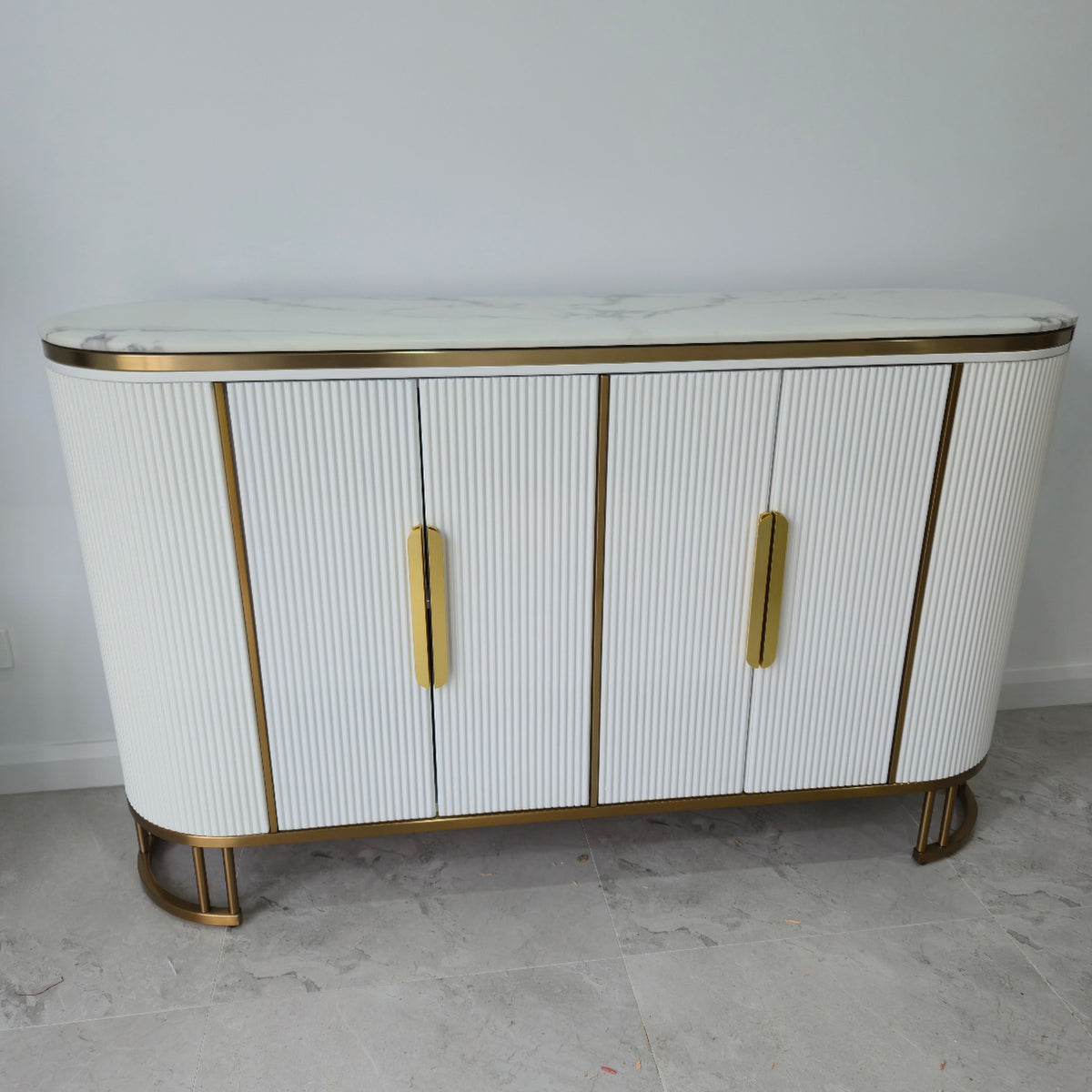Avie Dining Buffet Cabinet - White (RBM 2)