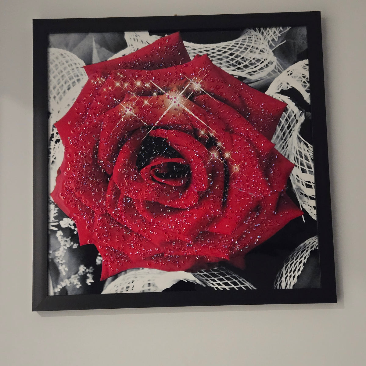 Modern Decorative Wall Art - Rose