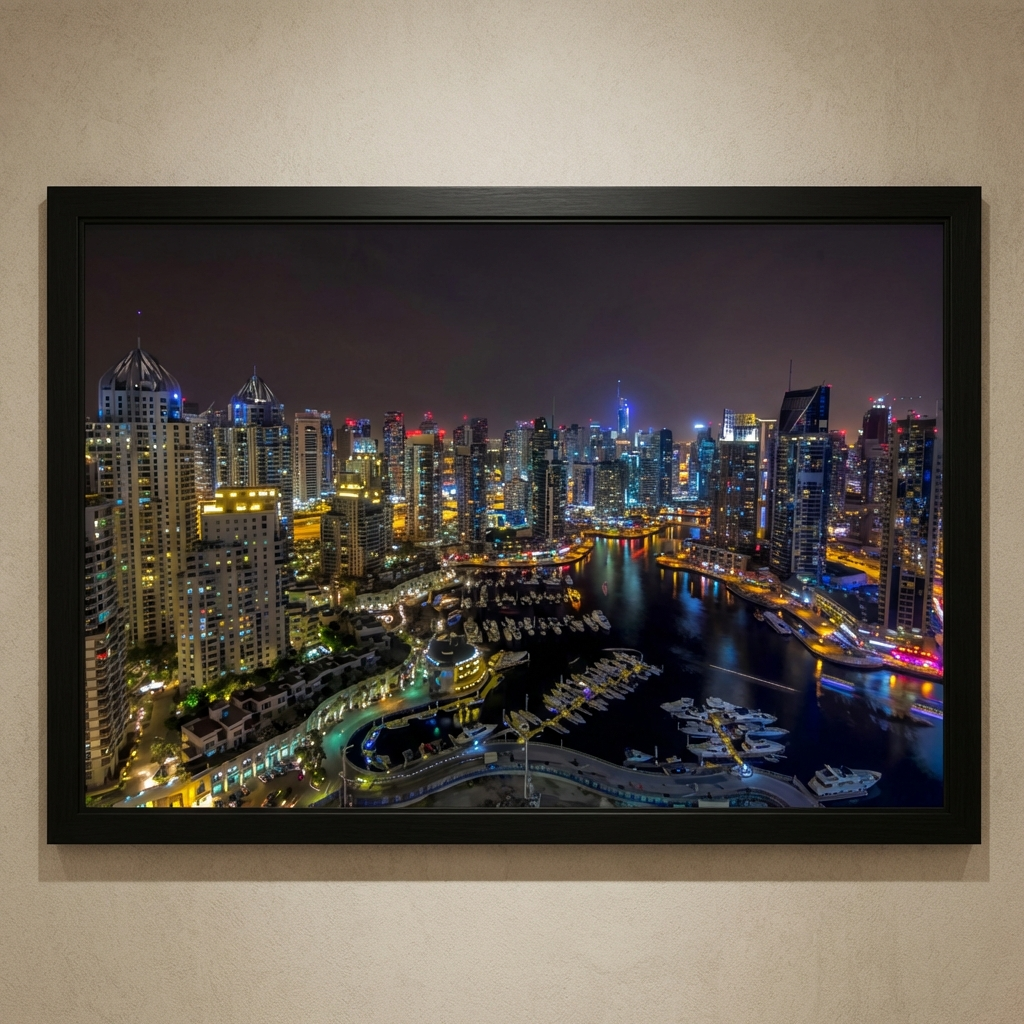 City View Decorative Wall Painting