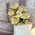 Yellow Bunch of Flowers / Roses in Artificial/Synthetic/Plastic Material