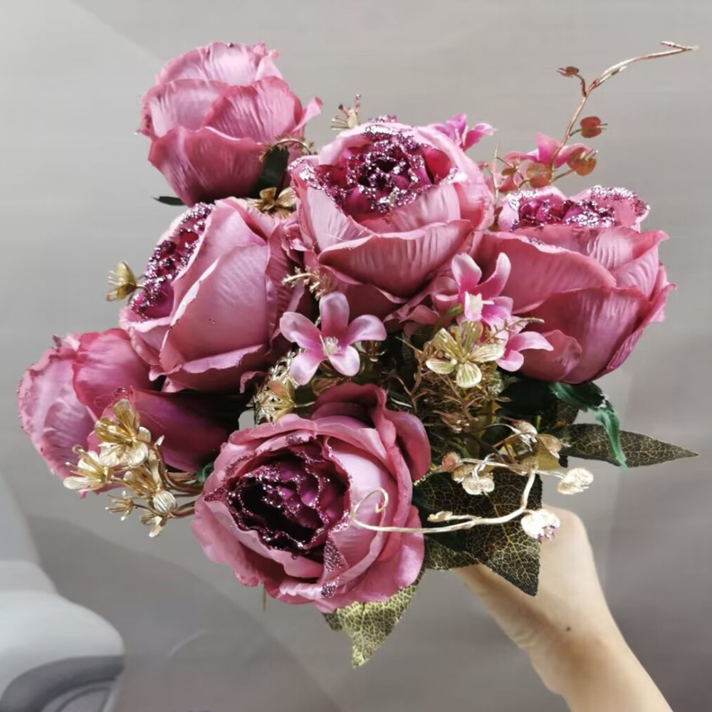 Overlord Bunch of Roses in Purple and Green Available at RBM Classic Home