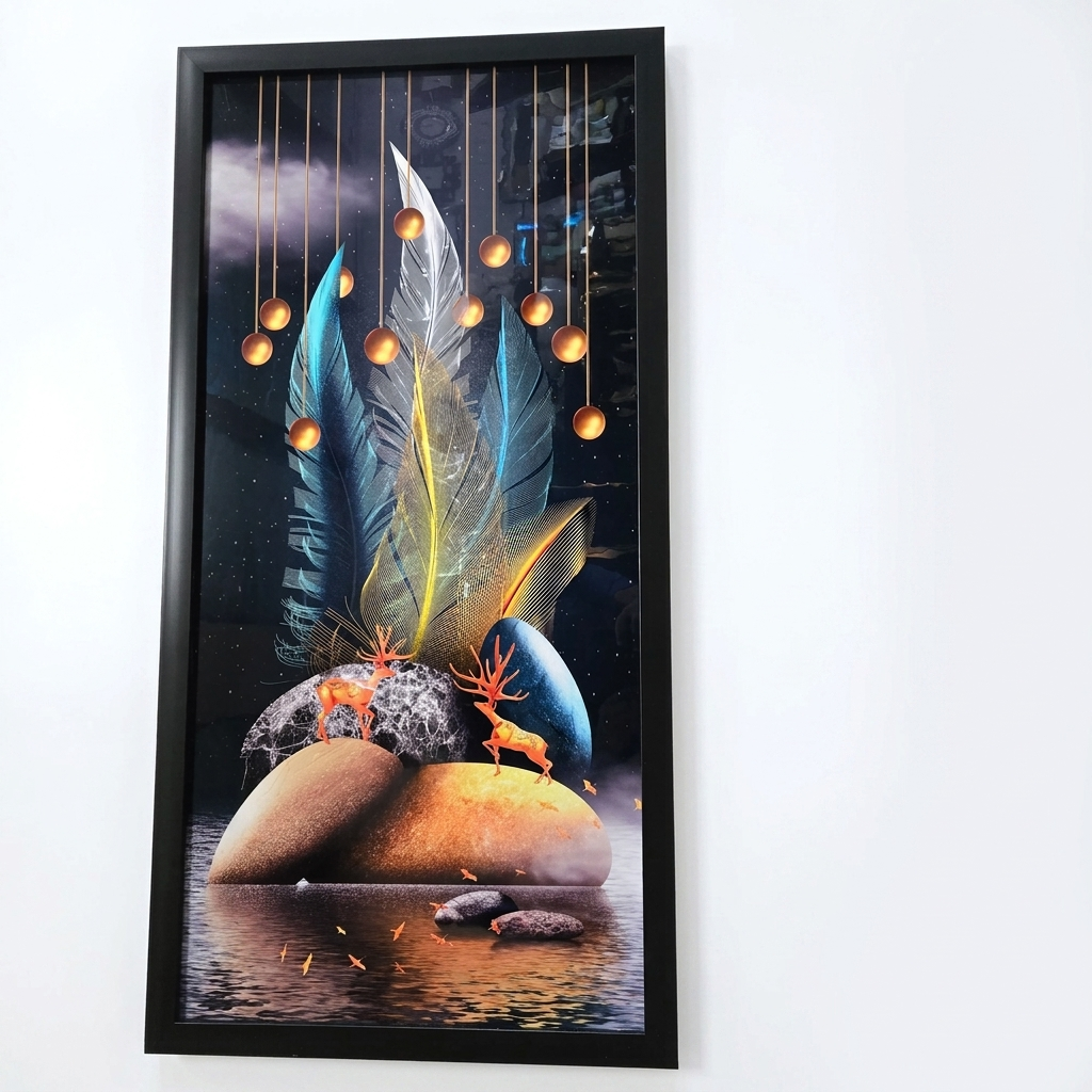 Celestial Harmony - Decorative Wall Painting