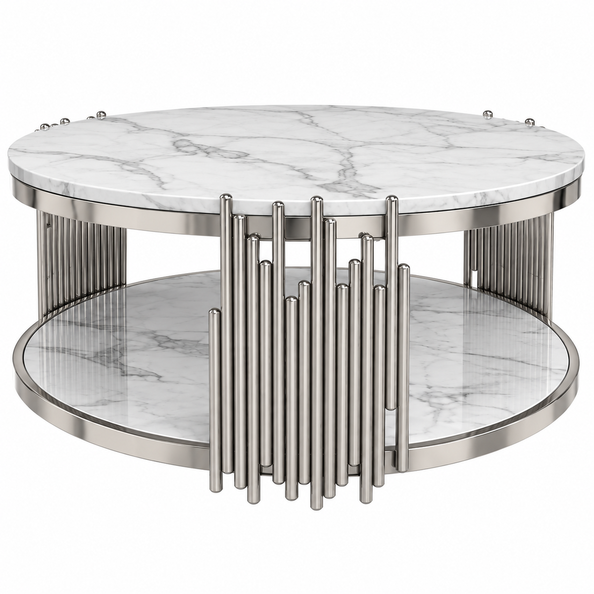 Elegant Modern Marble Coffee table (Circle)