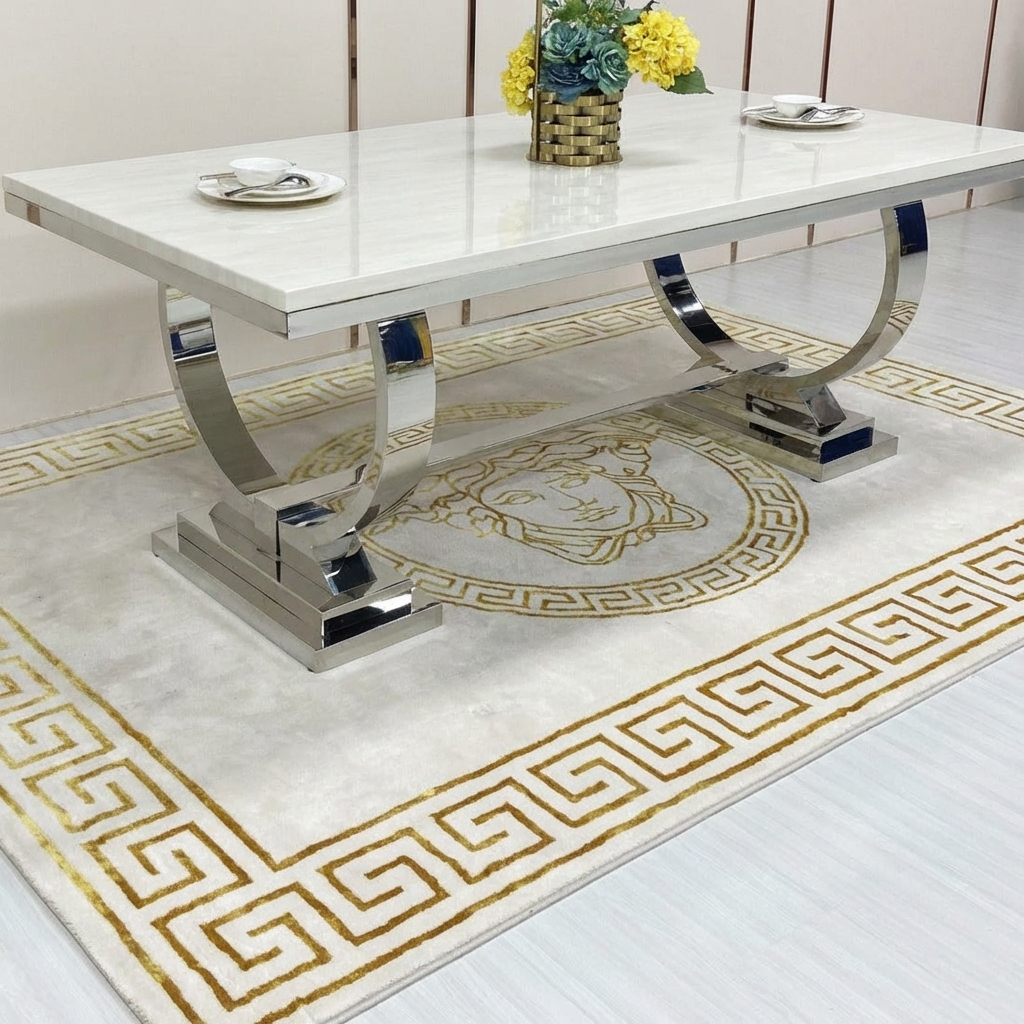 L200cm Marble top Dining Table only