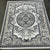 Modern, Luxury and Classy Comfortable Turkish Handmade Carpet in Cream with Grey and Black Patterns