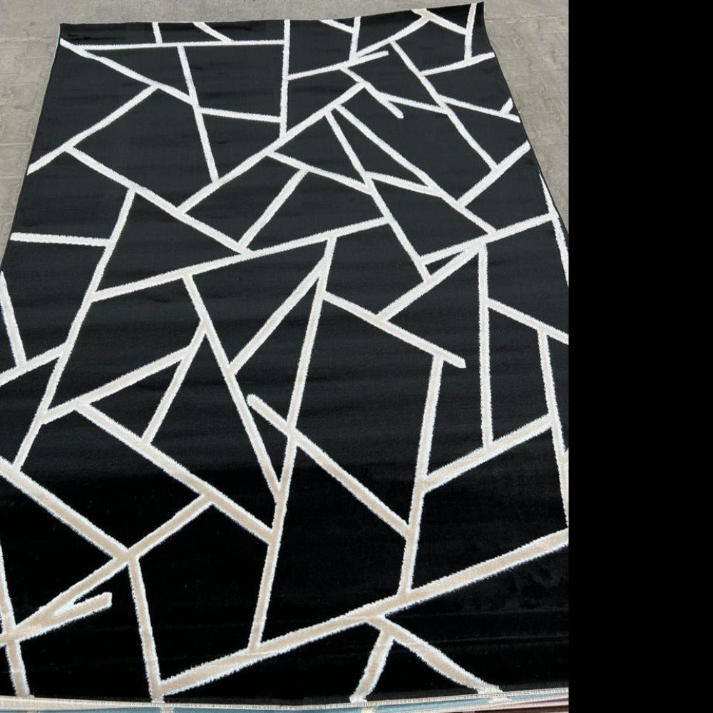 Exclusive Turkish Handmade Floor/Door/Kitchen Mates at Affordable Prices in Star Design with Blue and Cream Colours