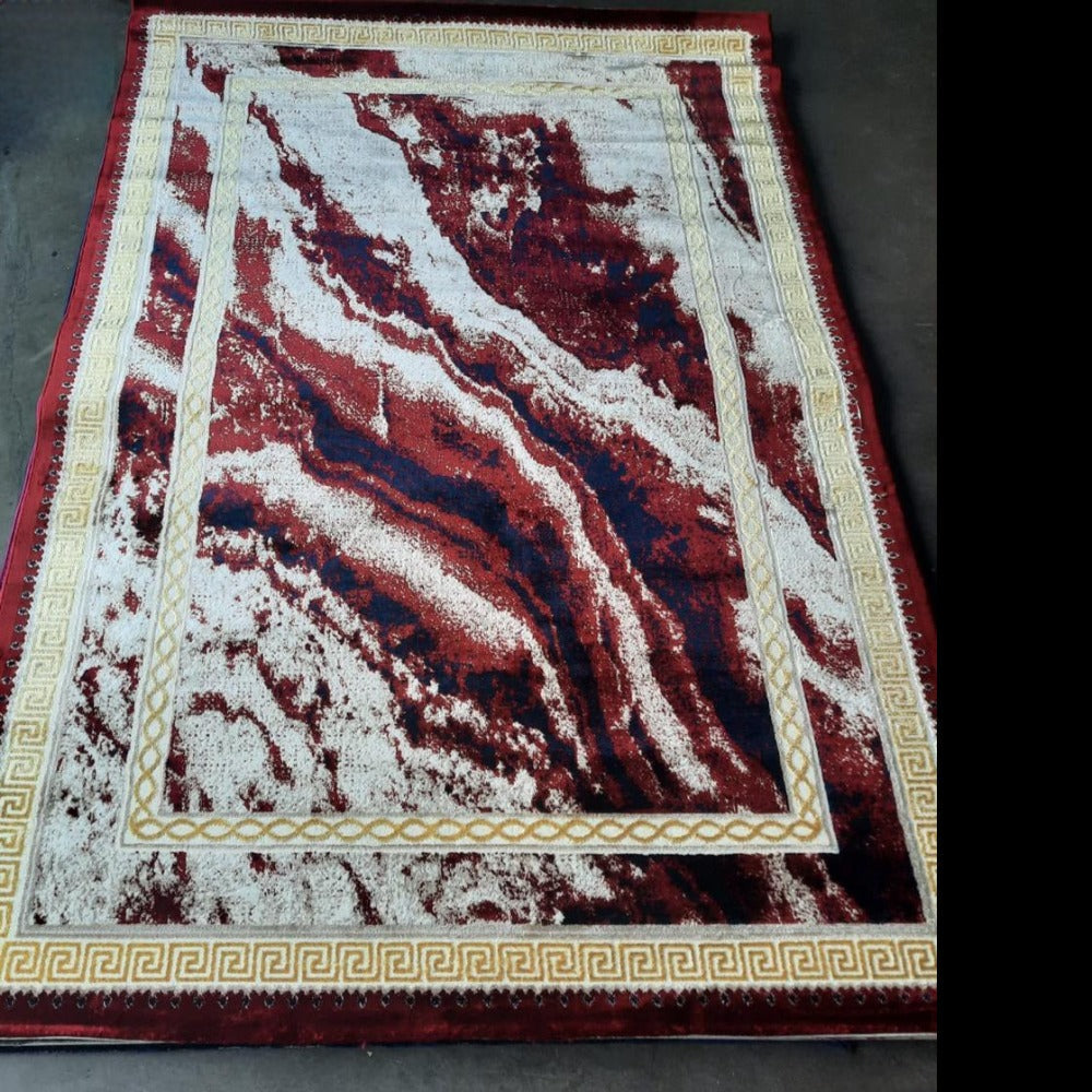 Comfortable Rugs Handmade in Turkey in Cream, Red and Gold Colours. Discover Luxury and Stylish Designs at Affordable Prices.
