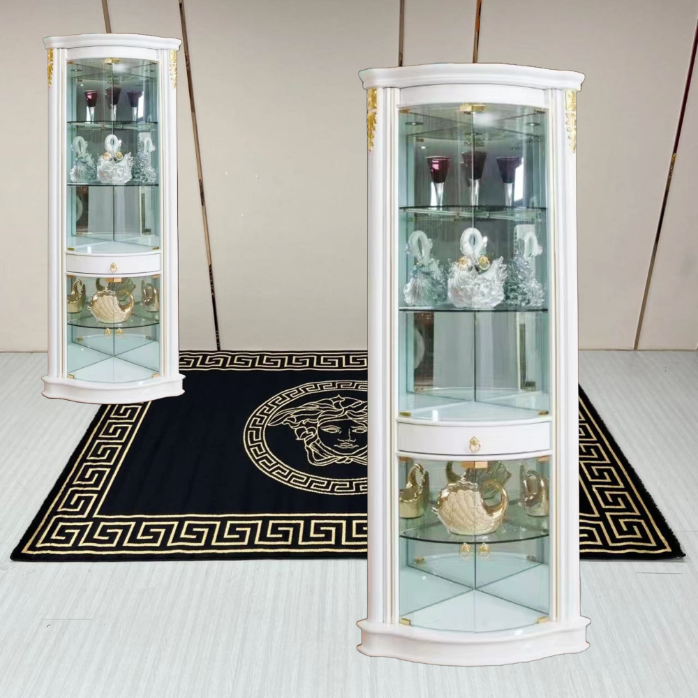 RBM Classic Corner White Wine / Display / Traditional Cabinet