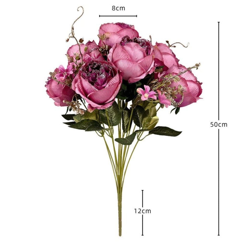 Overlord Bunch of Roses in Purple and Green Available at RBM Classic Home