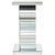 Classy Side Table in Spark / Wheel Style in Silver