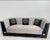 Luxury, Stylish and Comfortable Sofas In Velvet Material With Gold Stylish Trim