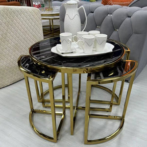 Nested 5 Piece Side Tables