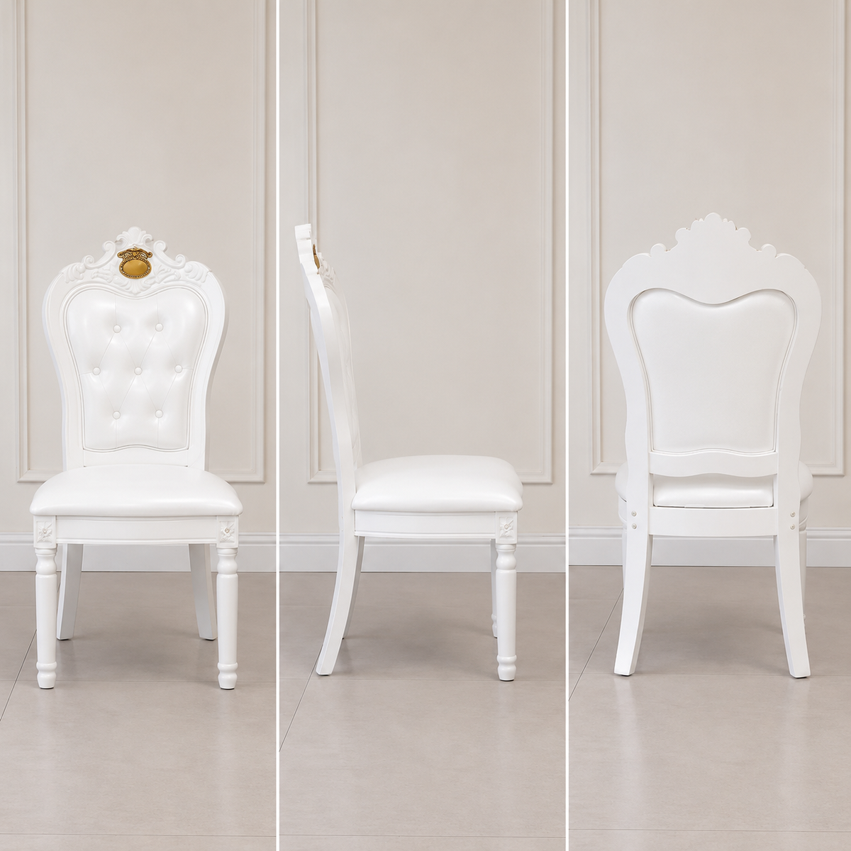 DH9055 Marble Dining Table with 8 Chairs