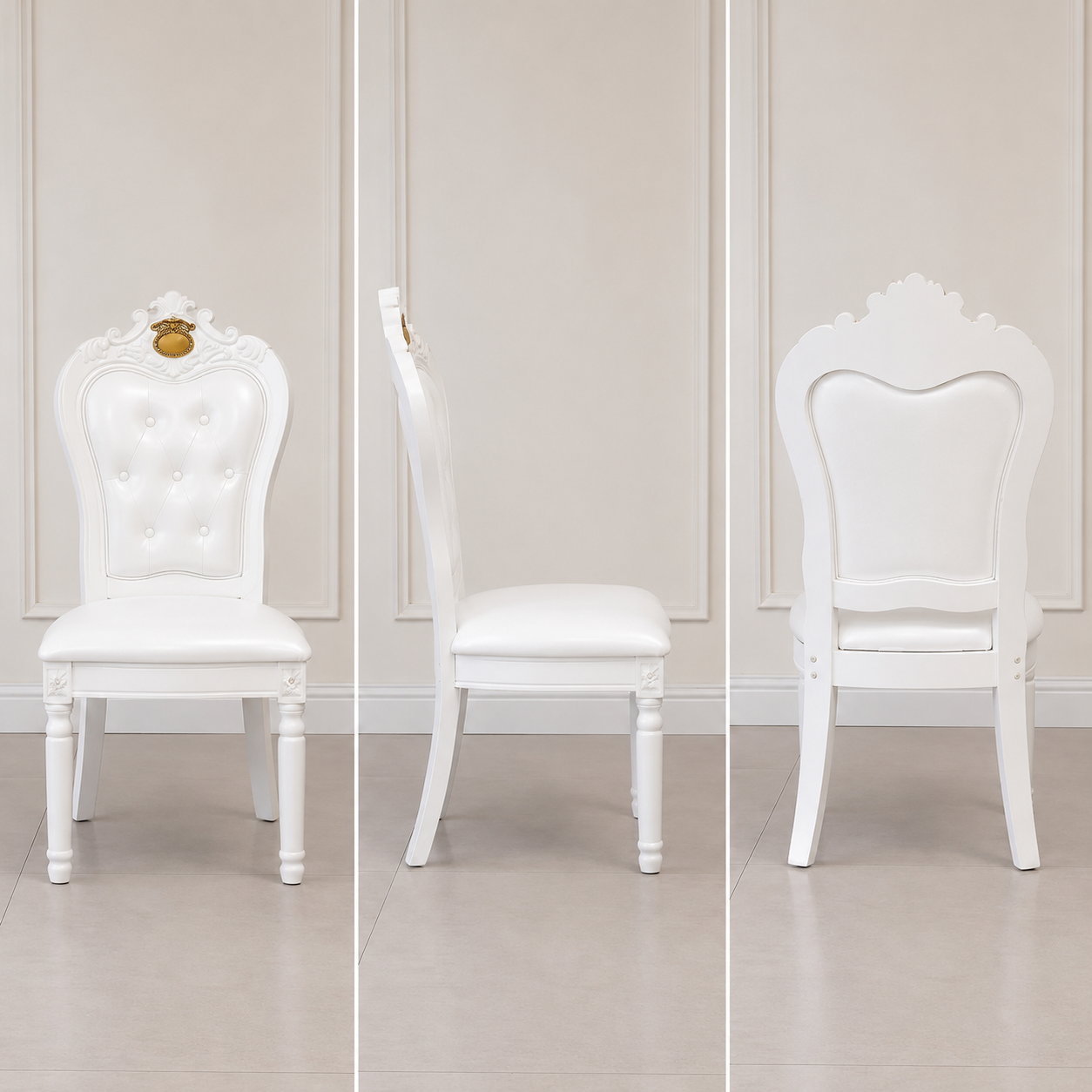 DH9055 Marble Dining Table with 8 Chairs