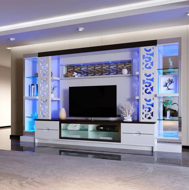 Living Room Led Tv Wall Unit Designs | Cabinets Matttroy