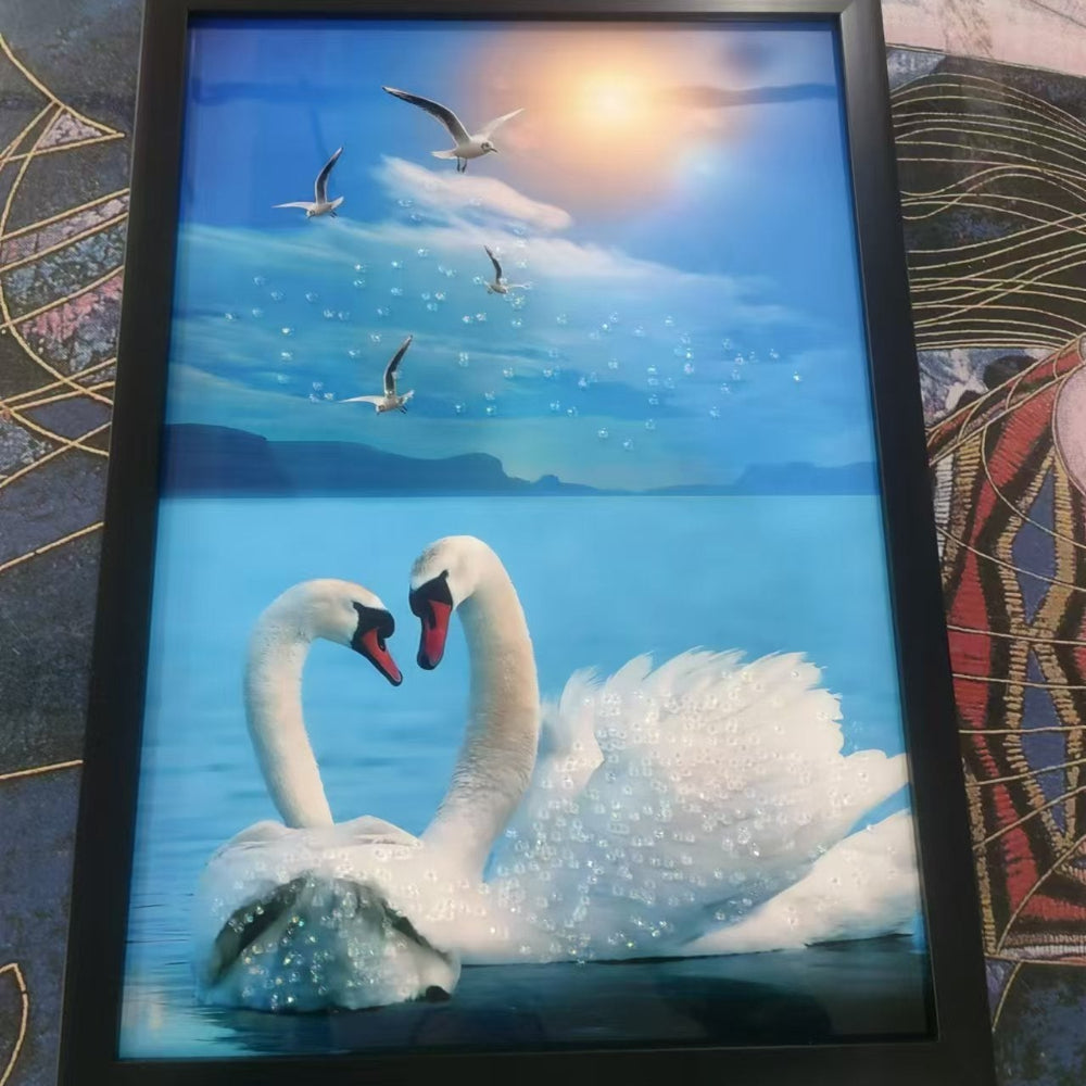 Decorative Wall Art - Swans